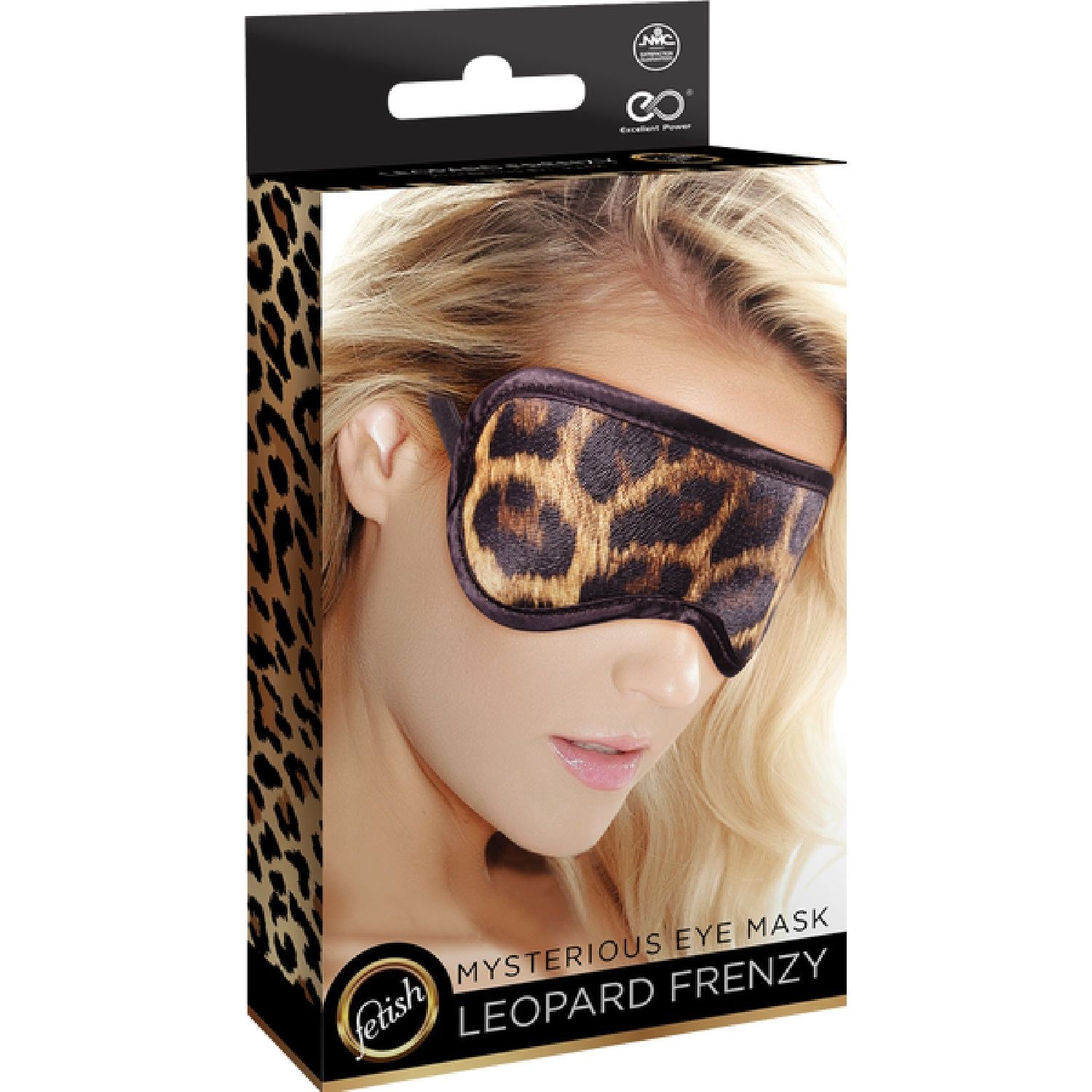 Excellent Power – Fetish Mysterious Eye Mask (Leopard Frenzy) | Blindfold