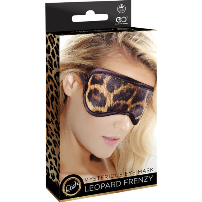 Excellent Power – Fetish Mysterious Eye Mask (Leopard Frenzy) | Blindfold