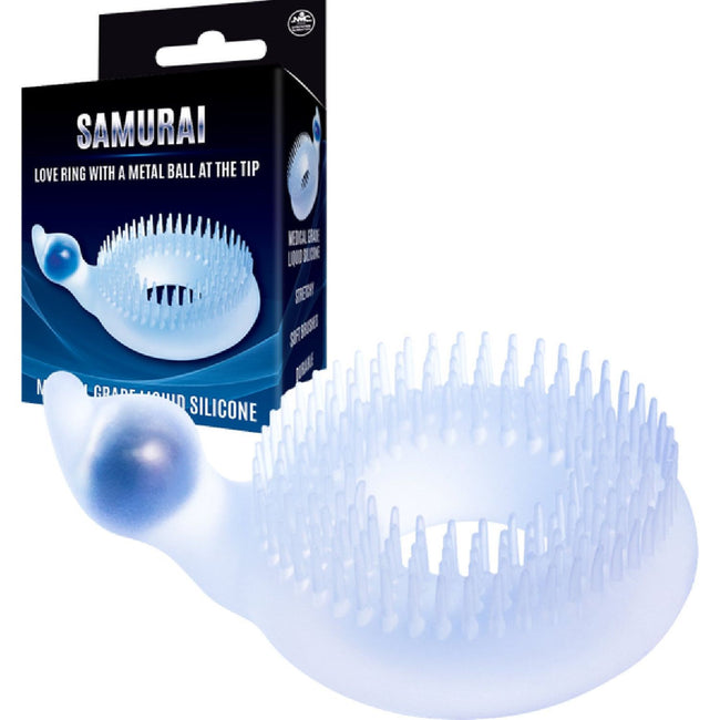 Excellent Power - Samurai  Love Ring with Metal Ball | Cock Ring