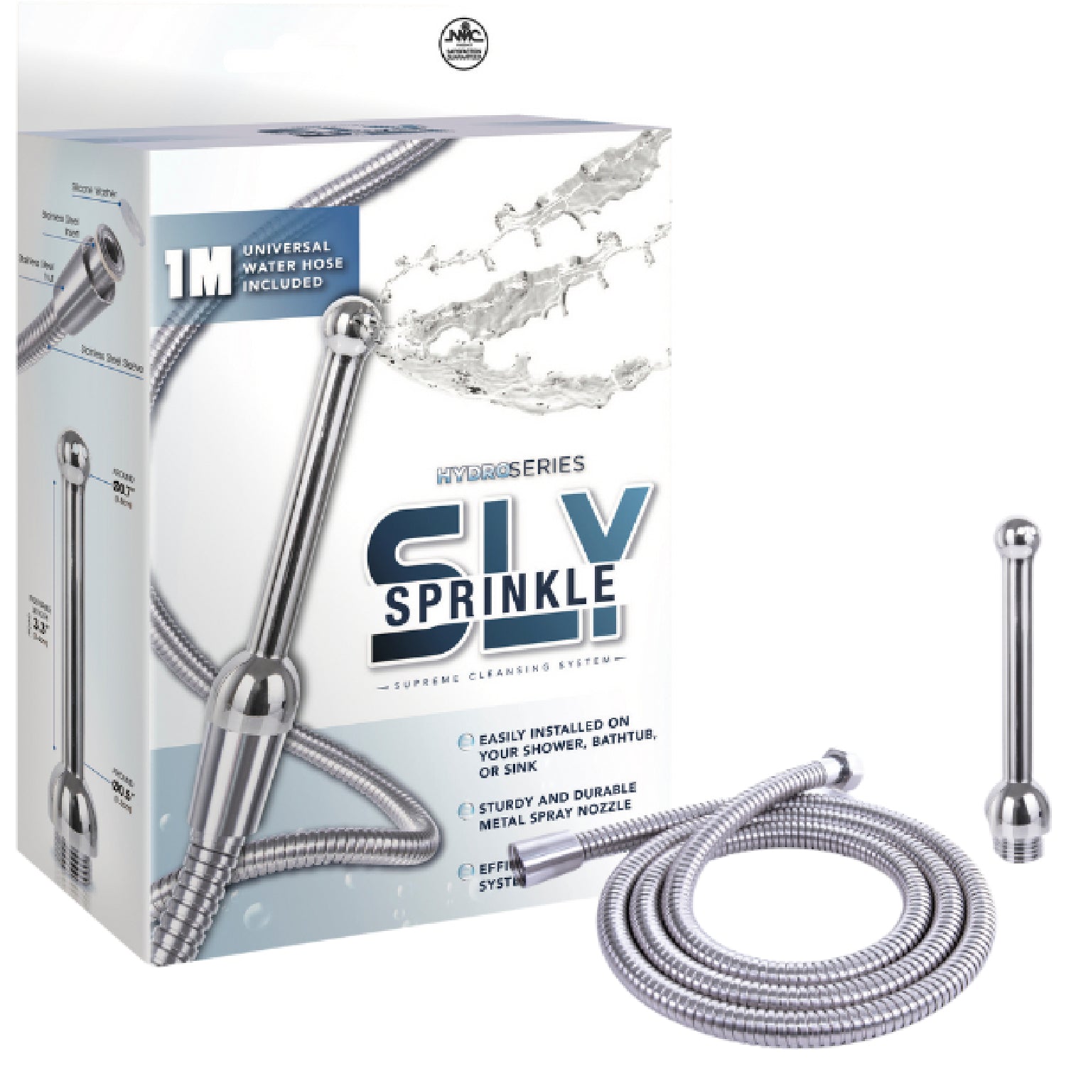 Excellent Power - Hydro Series Sly Sprinkle Straight Head | Supreme Douche Cleansing System