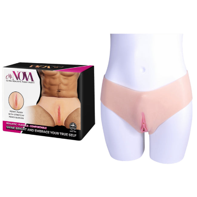 Excellent Power - Ms Nova Ultra Realistic Pussy Panty | Wearable Pussy Sleeve