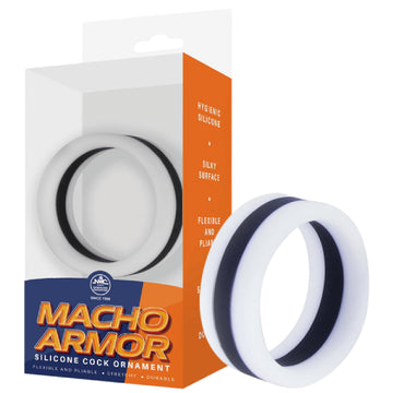 Excellent Power – Macho Armor Silicone Cock Ornament | Cock Ring