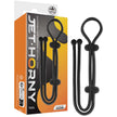 Excellent Power – Jet Horny Adjustable Cock Ring with Ball Strap (Black) | Adjustable Cock and Ball Ring With Ball