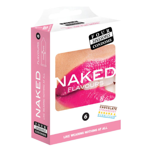 Four Seasons - 6 Pack Naked Flavours | Condoms
