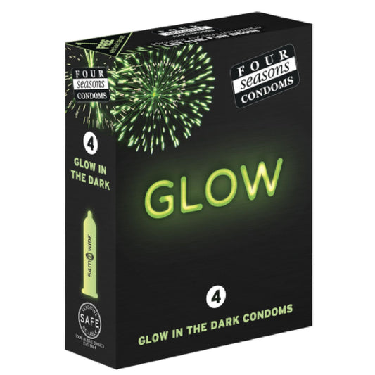 Four Seasons - 4 Pack Glow Glow-in-the-Dark | Condoms