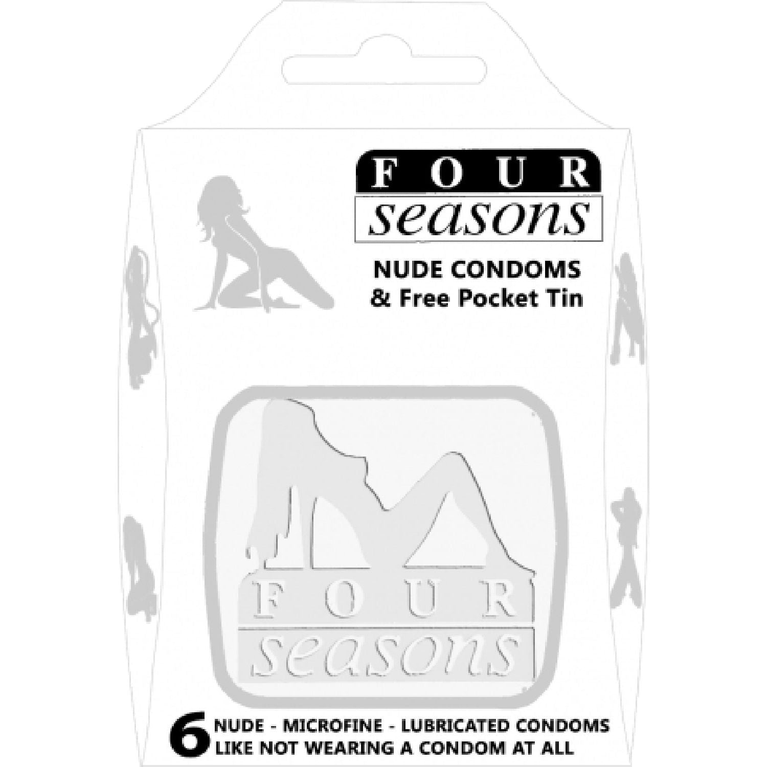 Four Seasons - 6 Pack & Free Tin Nude | Condoms