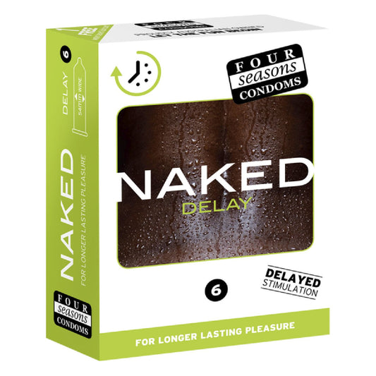 Four Seasons - 6 Pack Naked Delay | Condoms