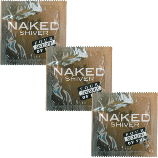 Four Seasons - 144 Pack Naked Shiver | Condoms
