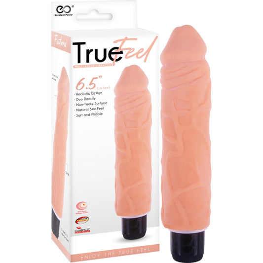 Excellent Power – Patriot True Feel Multispeed Vibrator 16.5cm | Realistic Vibrator
