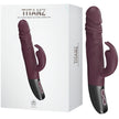 Excellent Power – Titanz Rotating Rabbit Rechargeable Silicone Vibrator | Thrusting & Rotating Rabbit Vibrator