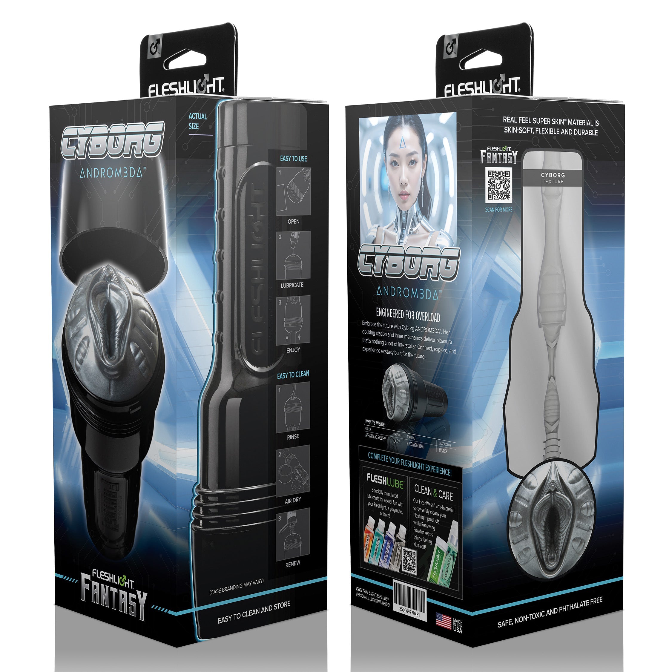 Fleshlight - Cyborg ANDROM3DA | Fantasy Masturbator
