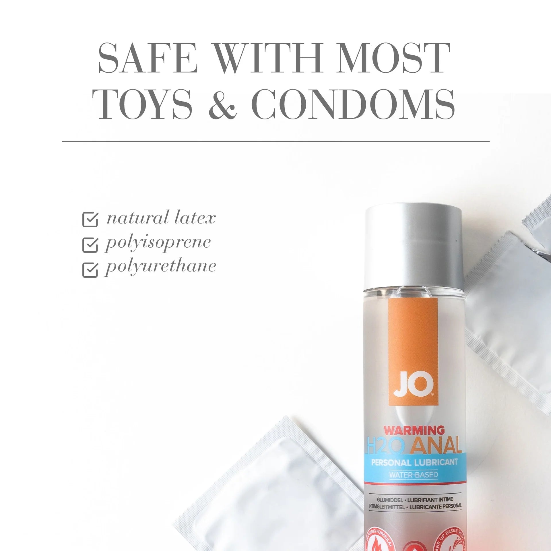 Jo - H20 Anal Warming | Water-based Lubricant 120mL