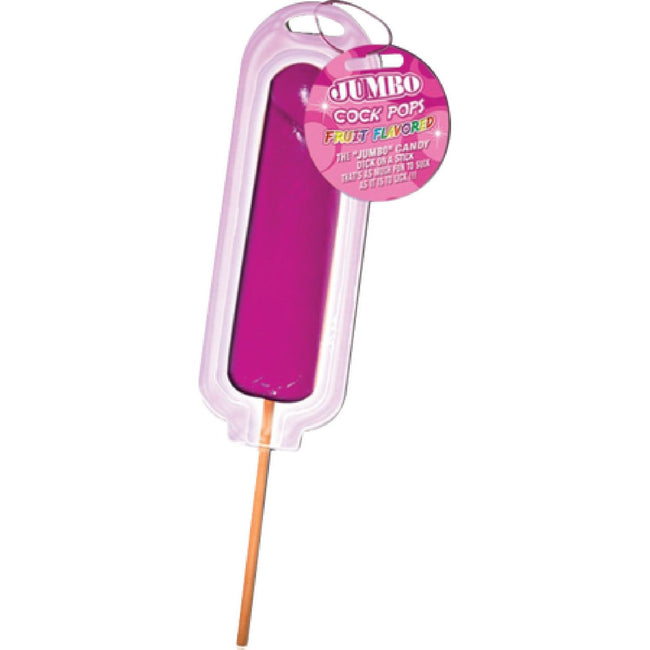 Hott Products Unlimited - Jumbo Candy Cock Pop | Edible Pecker Lollipop