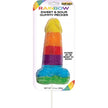 Hott Products Unlimited - Rainbow Sweet & Sour Gummy Cock Pop | Jumbo Pecker Lollipop