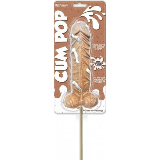 Hott Products Unlimited – Cum Pop Milk Chocolate | Pecker Shaped Lollipop