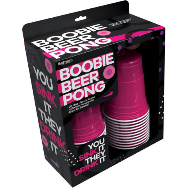 Hott Products Unlimited - Boobie Beer Pong | Hilarious Party Game