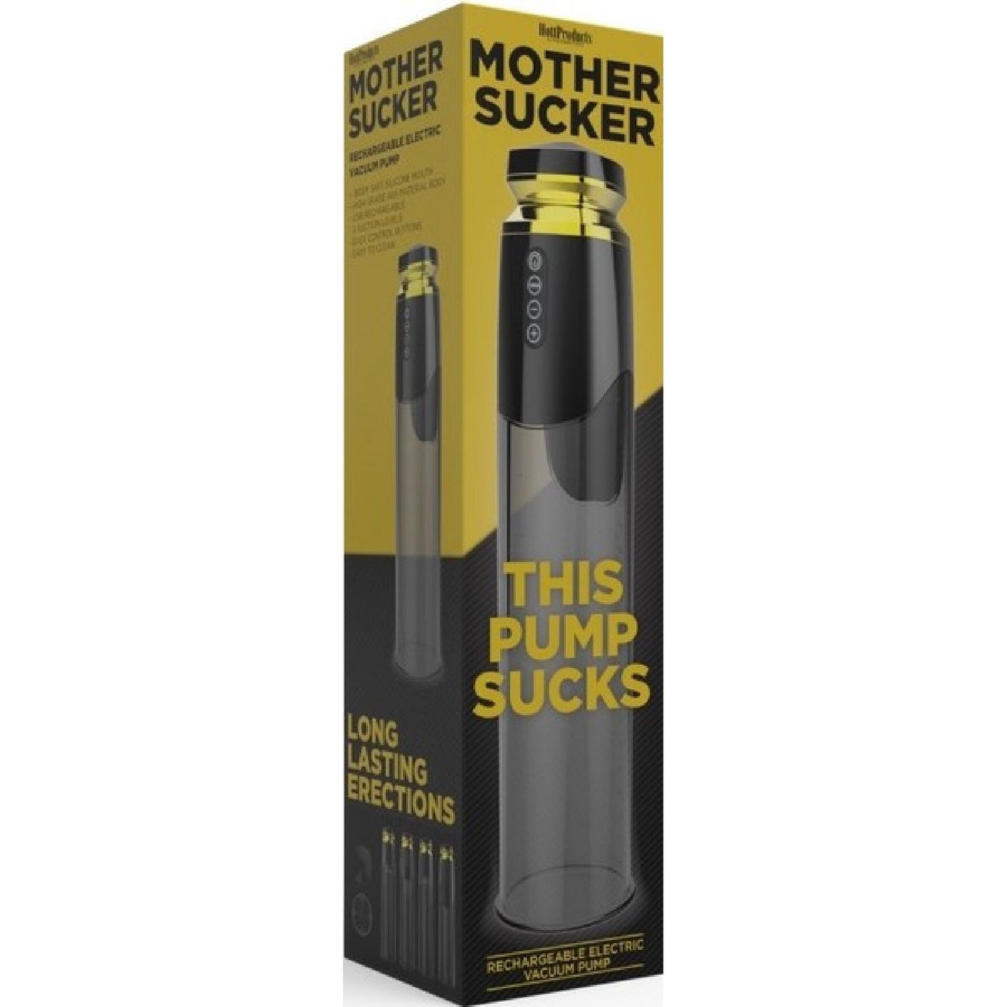 Hott Products Unlimited – Mother Sucker | Rechargeable Cock Pump