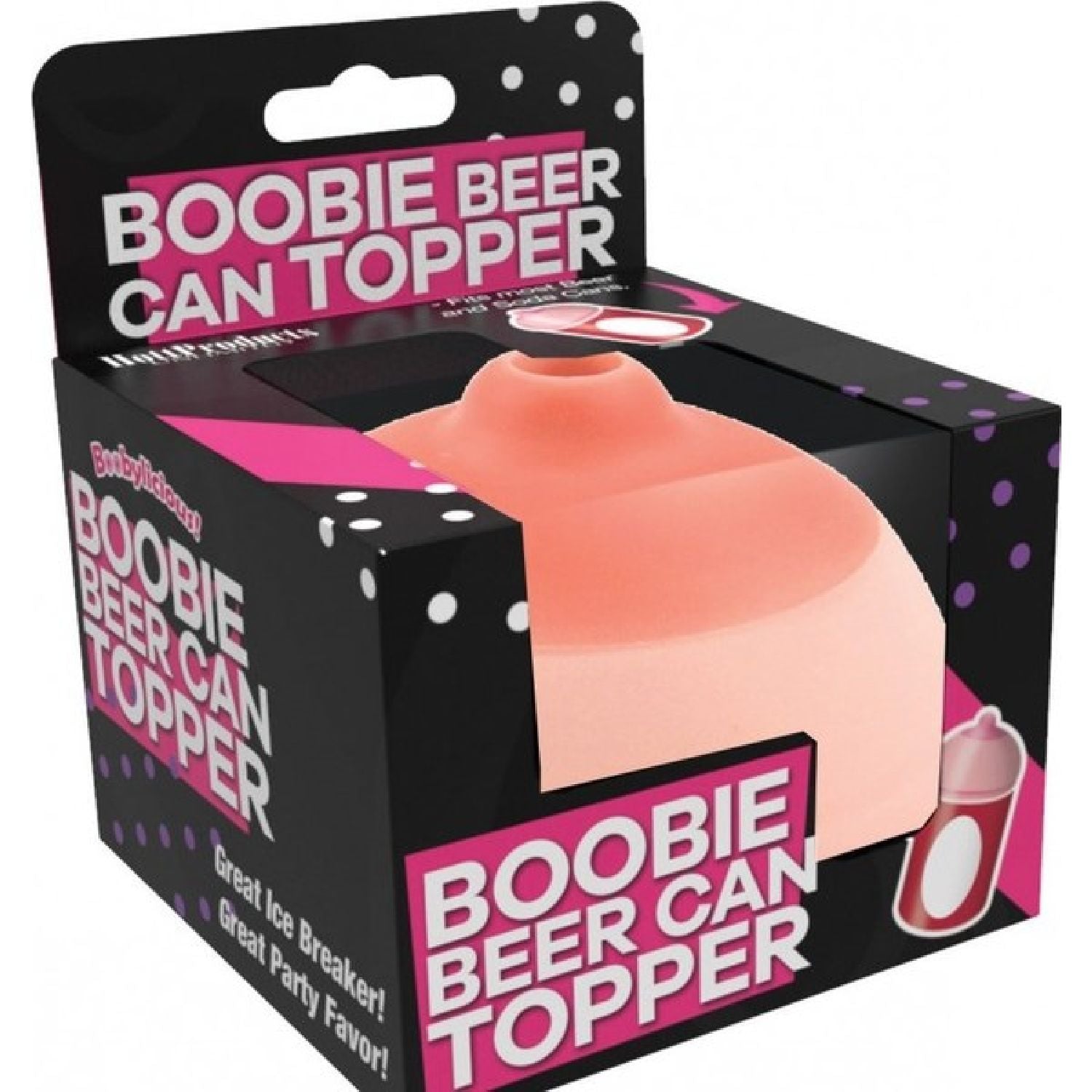 Hott Products Unlimited – Boobie Beer Can Topper | Adult Party Accessory