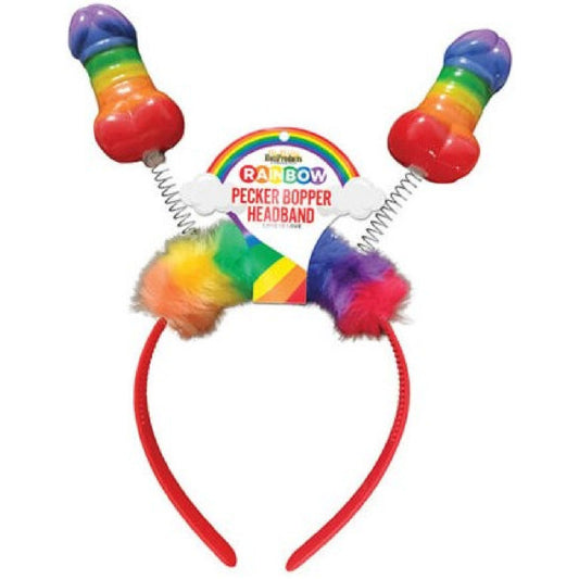 Hott Products Unlimited – Rainbow Pecker Bopper Headband | Pecker Headband