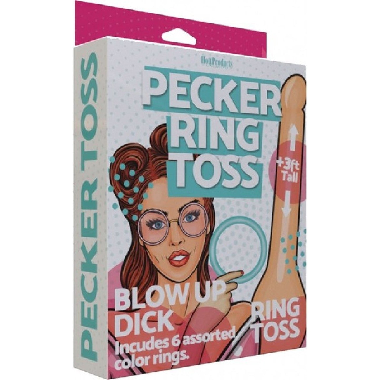 Hott Products Unlimited – Pecker Ring Toss | Blow-Up Dick Ring Toss