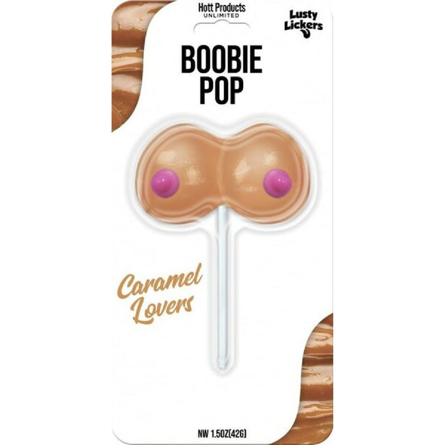Hott Products Unlimited – Lusty Lickers Boobie Pop | Novelty Lollipop
