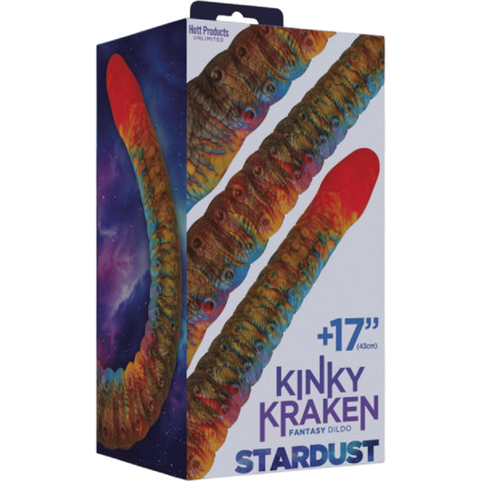 Hott Products Unlimited - Stardust Kinky Kraken 17" Fantasy Dildo | Fantasy Tentacle Dildo