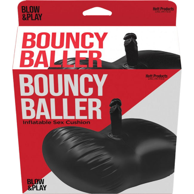 Hott Products Unlimited – Blow & Play Bouncy Baller | Inflatable Sex Cushion