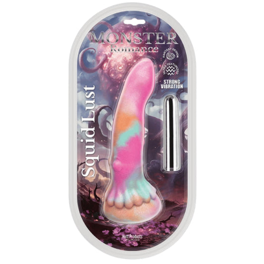 Hott Products Unlimited – Monster Romance Squid Lust | Vibrating Fantasy Dildo