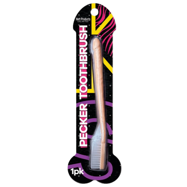 Hott Products Unlimited - Pecker Toothbrush | Novelty Toothbrush