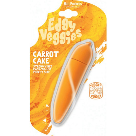 Hott Products Unlimited - Edgy Veggies Carrot Cake | Mini Vibrator