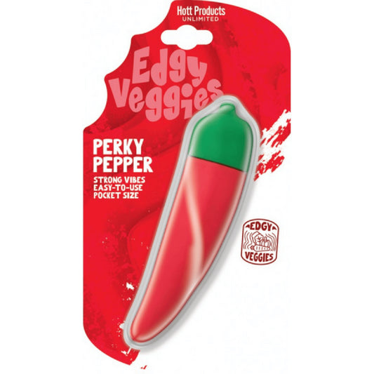 Hott Products Unlimited - Edgy Veggies Perky Pepper| Mini Vibrator