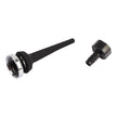 Black Mont - Tapered Silicone Enema Attachement | 4.4 Inches