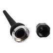 Black Mont - Tapered Silicone Enema Attachement | 4.4 Inches