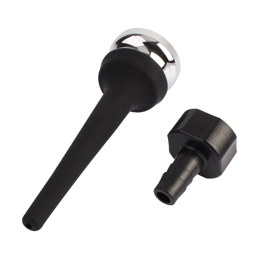 Black Mont - Tapered Silicone Enema Attachement | 4.4 Inches