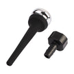 Black Mont - Tapered Silicone Enema Attachement | 4.4 Inches