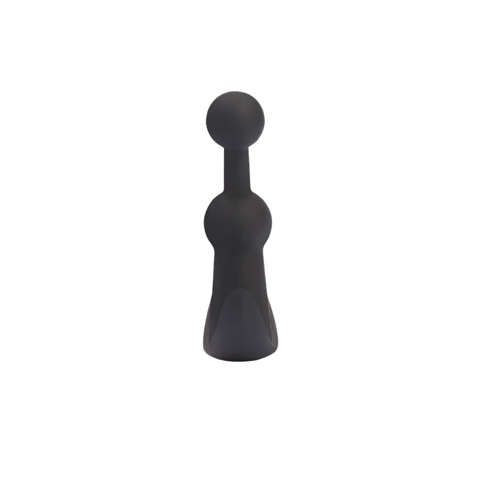 Black Mont - Playful Beaded Anal Vibrator | 4.6 Inches