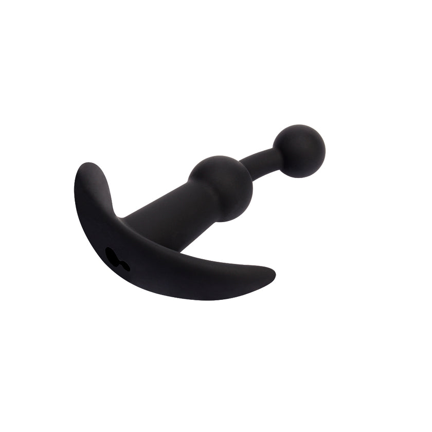 Black Mont - Playful Beaded Anal Vibrator | 4.6 Inches