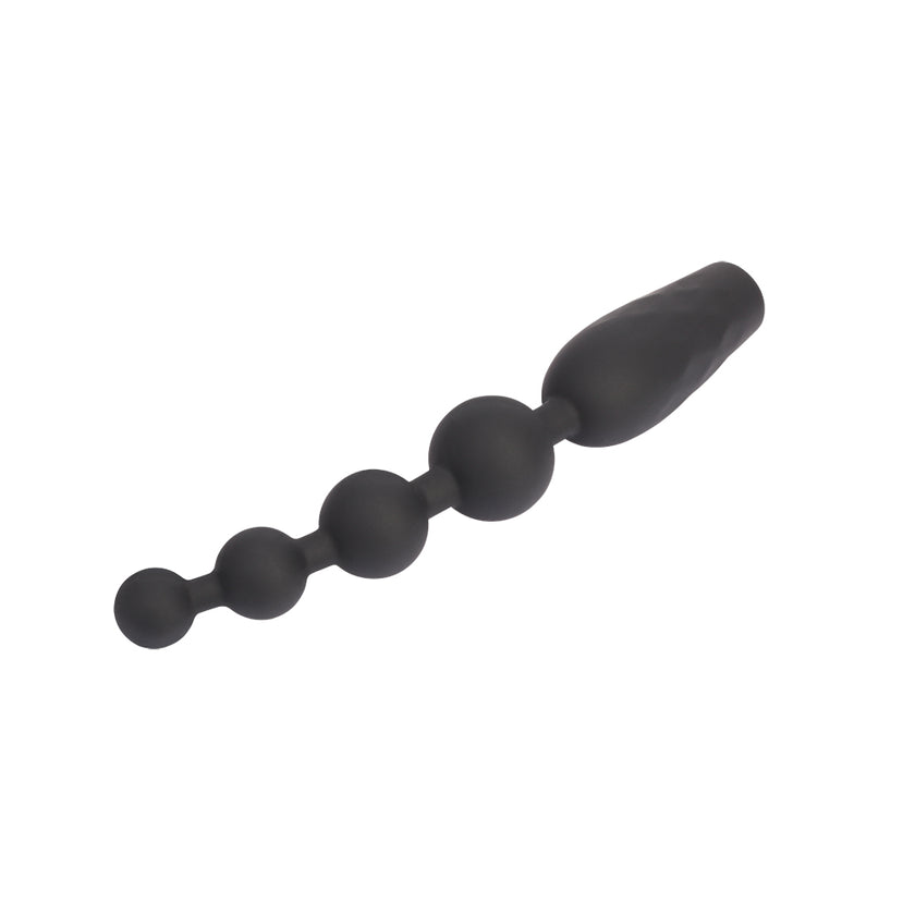 Black Mont - Vibrating Anal Bumpy Bead | 7.3 Inches