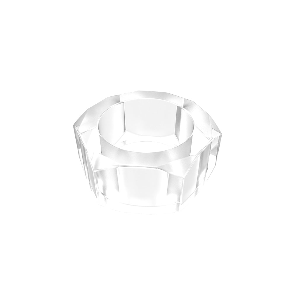 GK Power - Nuts & Bolts Cock Ring | Clear