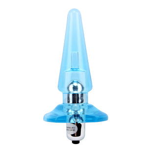 Hi Basic - Nicole's Vibra Plug 4.5 Inches | Blue