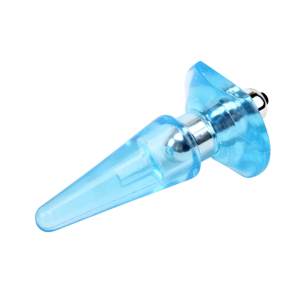 Hi Basic - Nicole's Vibra Plug 4.5 Inches | Blue