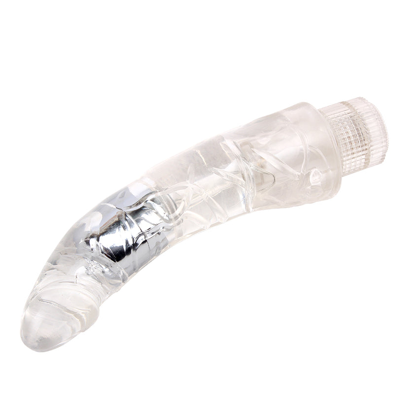 Crystal Jelly - Mr. Right Purple | 8.5 Inch Multi-Speed Vibrator