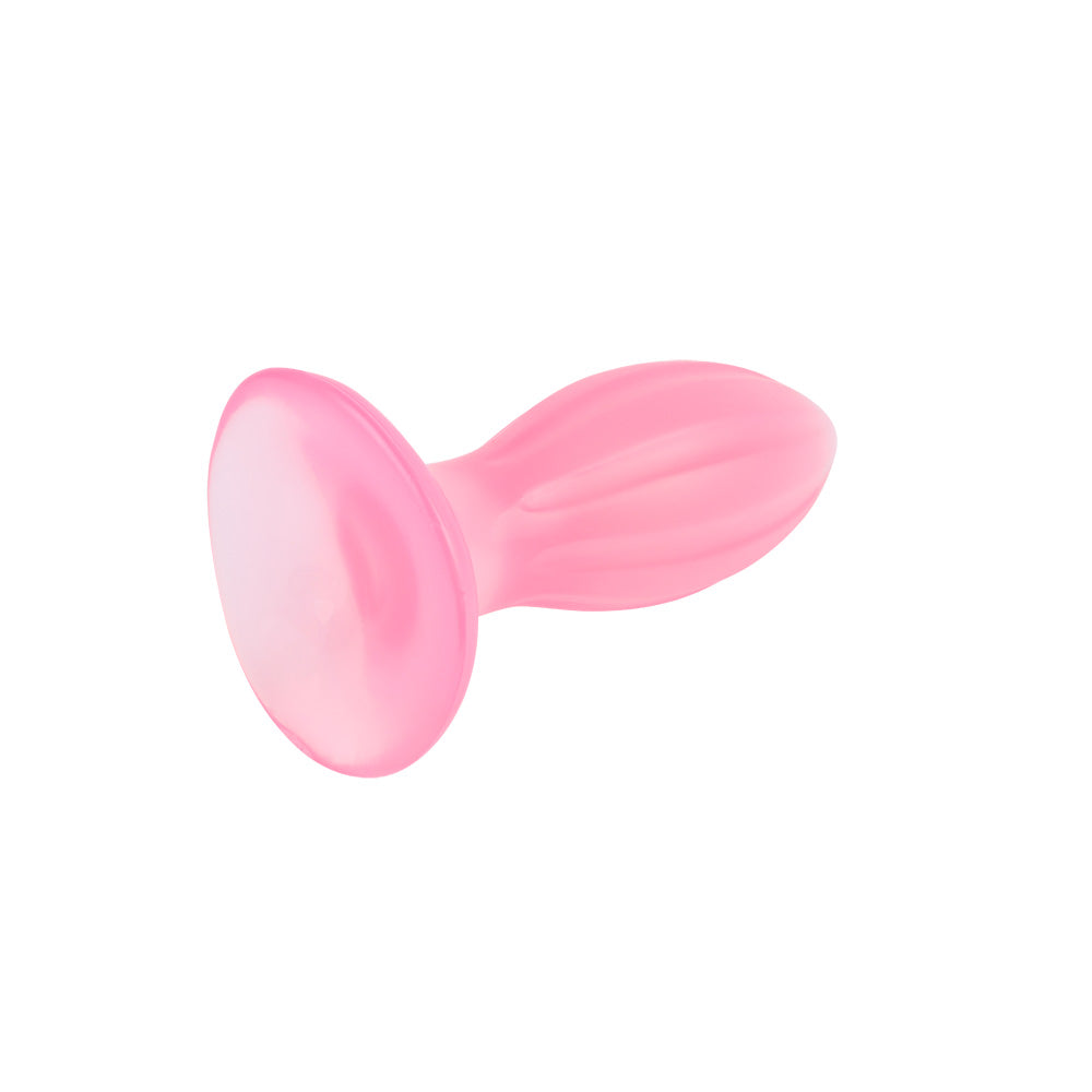 Hi-Rubber - 4.8 Inch Butt Plug | Pink Nauti & Nice Hi-Rubber - 4.8 Inch Butt Plug | Pink Nauti & Nice