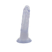 Hi-Rubber - 6.3 Inch Double Dildo | Clear