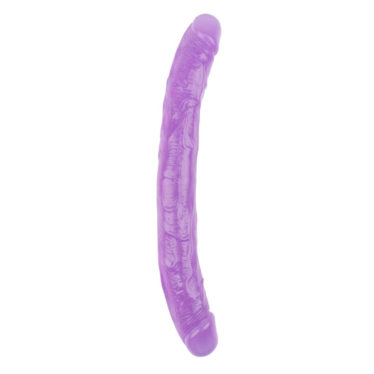 Hi-Rubber - 12.8 Inch Double Dildo | Purple