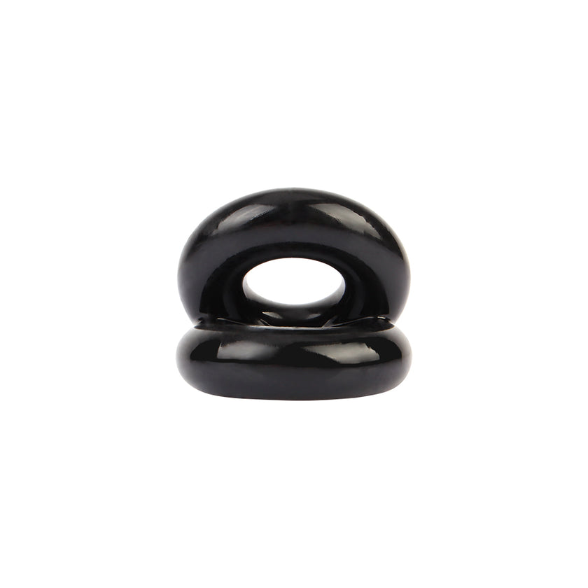 GK Power - Dual Pleasure Cock Ring | Black