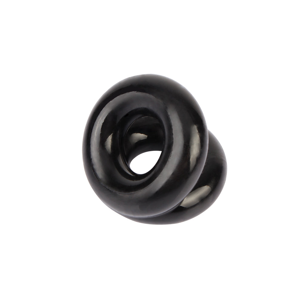 GK Power - Dual Pleasure Cock Ring | Black