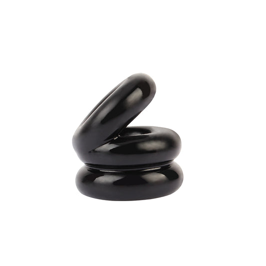 GK Power - Dual Pleasure Plus Cock Ring | Black