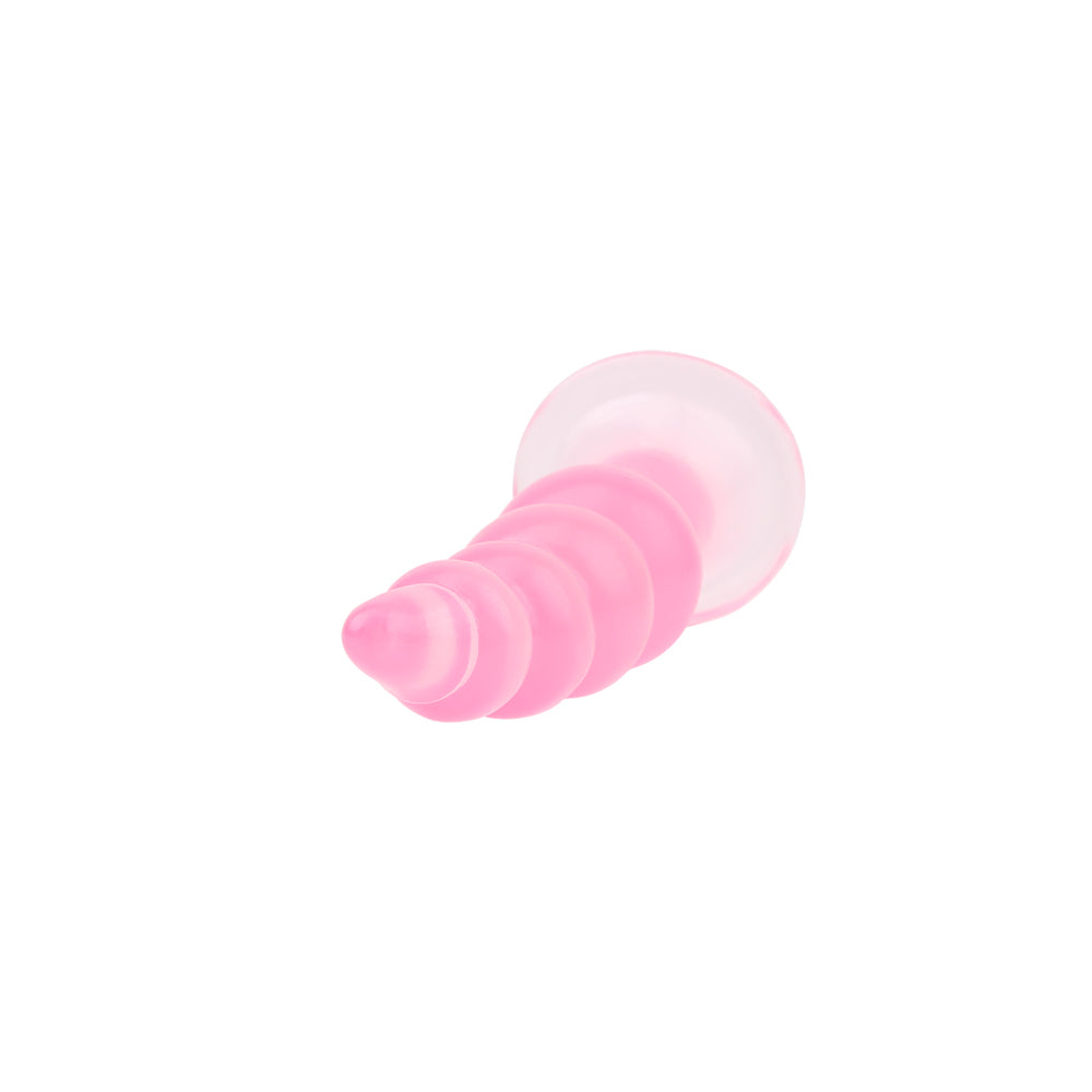 Hi-Rubber - Bumpy Butt Plug 5.7 Inches | Pink