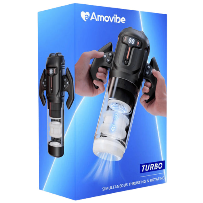 AmoVibe - Turbo | Thrusting & Rotating Male Masturbator